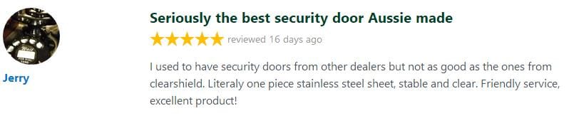 Clearshield - Google Review Image