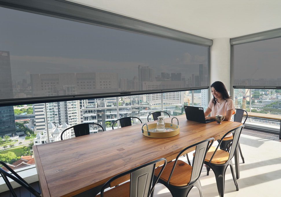 Translucent Outdoor Blinds