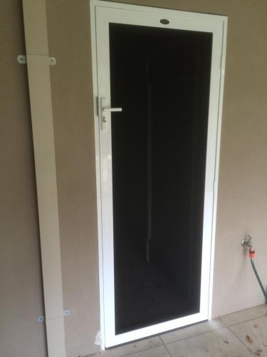 Security doors with Subframe