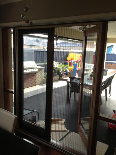 Double hinged security doors/French doors
