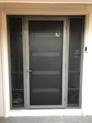 Security doors with Subframe